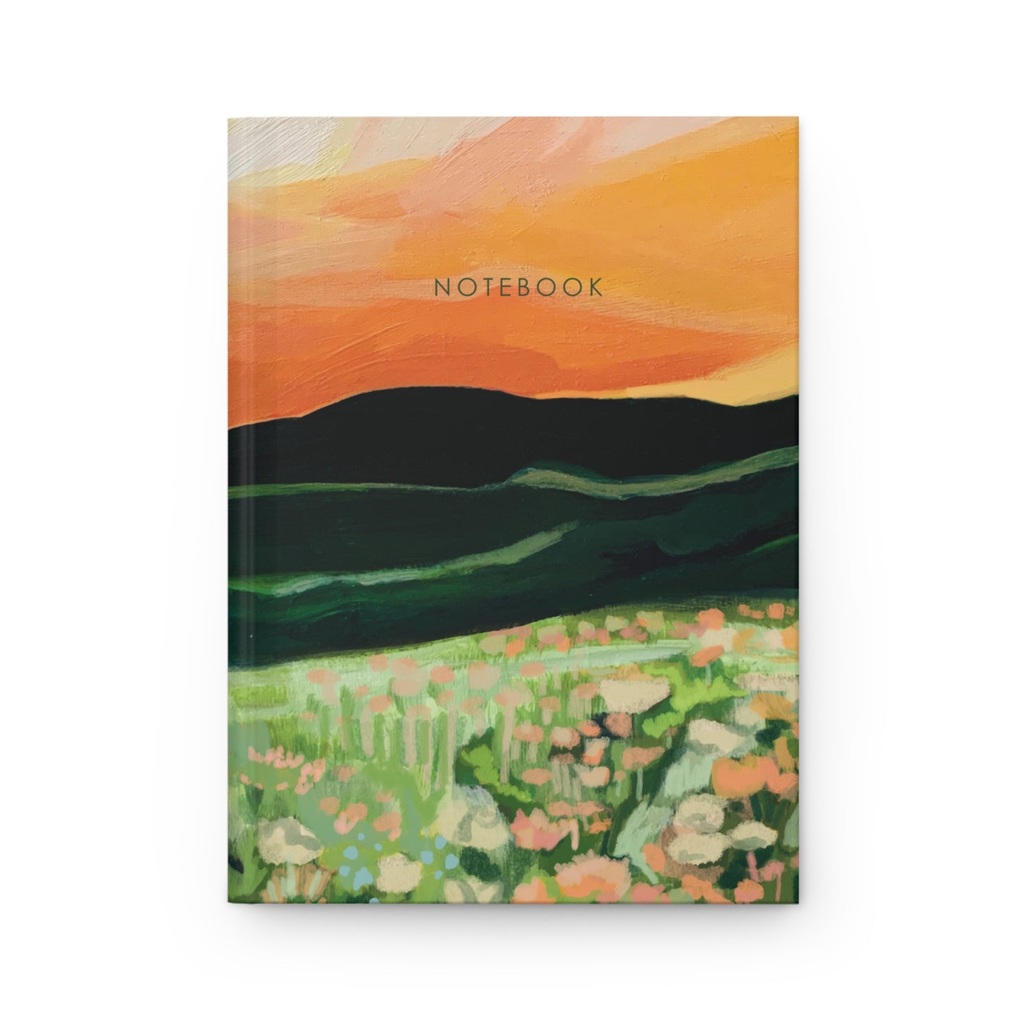 Dreamsicle Fields Hardcover Journal